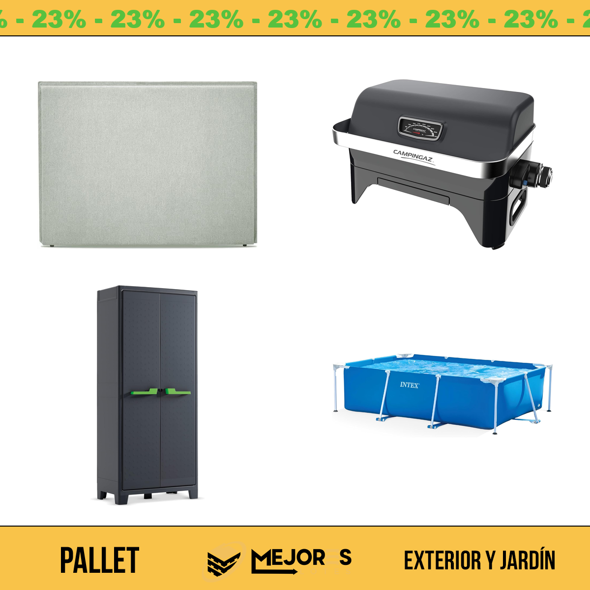 Pallet de 9 Items Sin Revisar, Exterior Y Jardin, Lote #10210063