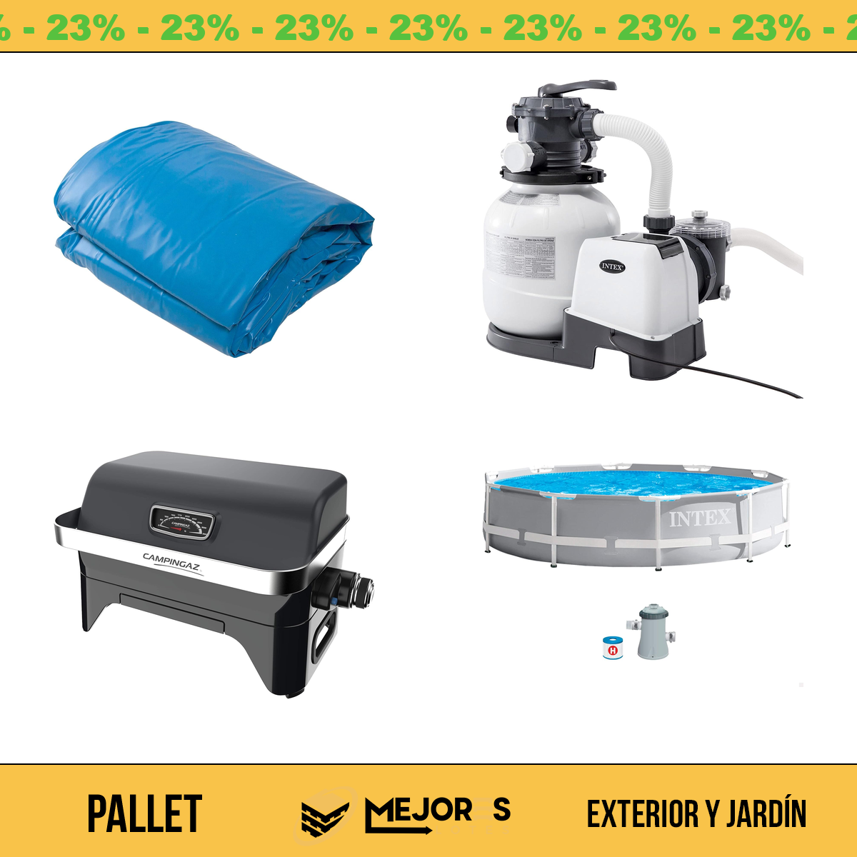 Pallet de 11 Items Sin Revisar, Exterior Y Jardin, Lote #10210173