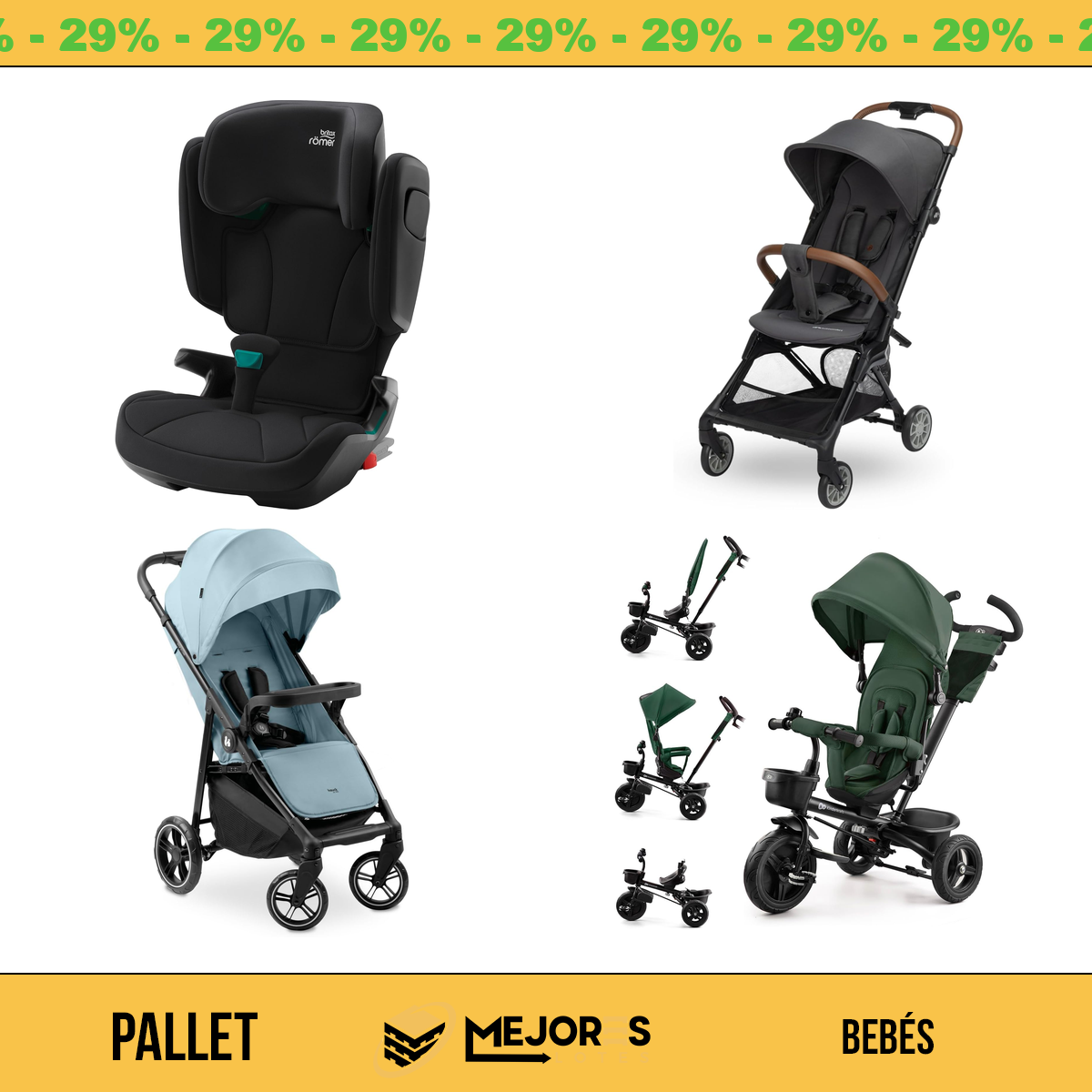 Pallet de 17 Items Sin Revisar, Bebes, Lote #10209515