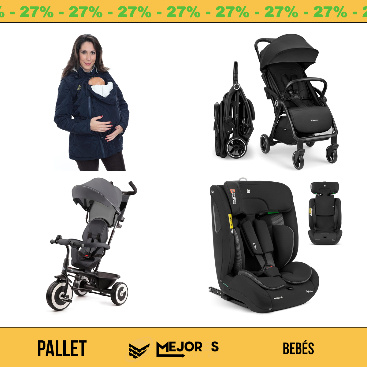 Pallet de 28 Items Sin Revisar, Bebes, Lote #10209522