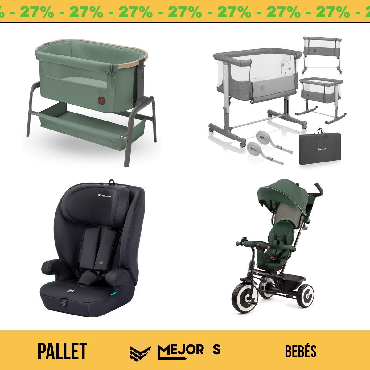 Pallet de 26 Items Sin Revisar, Bebes, Lote #10209538