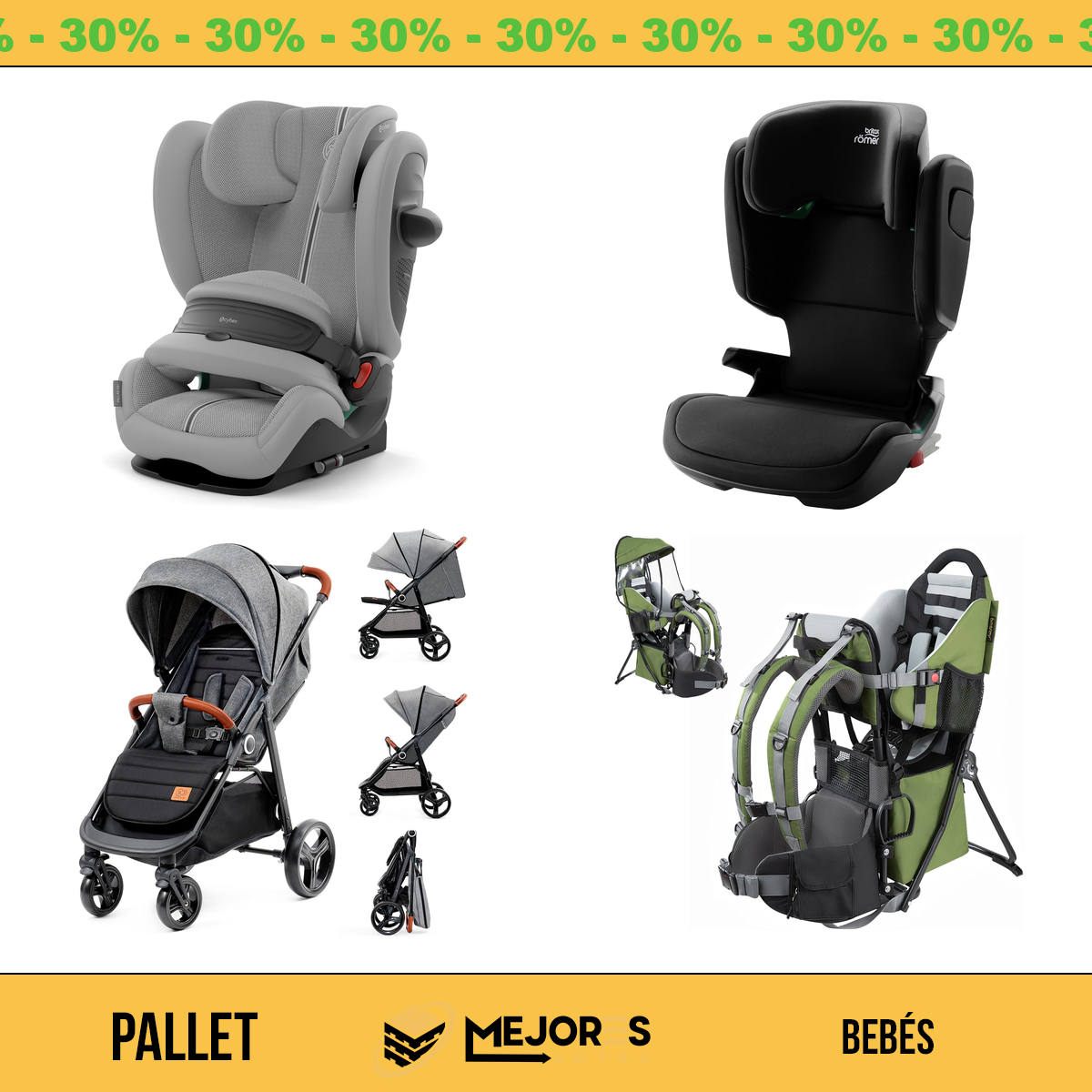 Pallet de 19 Items Sin Revisar, Bebes, Lote #10209606
