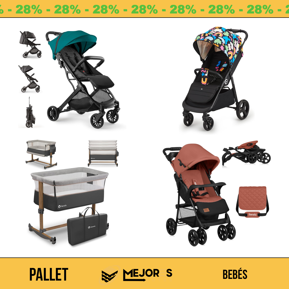 Pallet de 19 Items Sin Revisar, Bebes, Lote #10209752