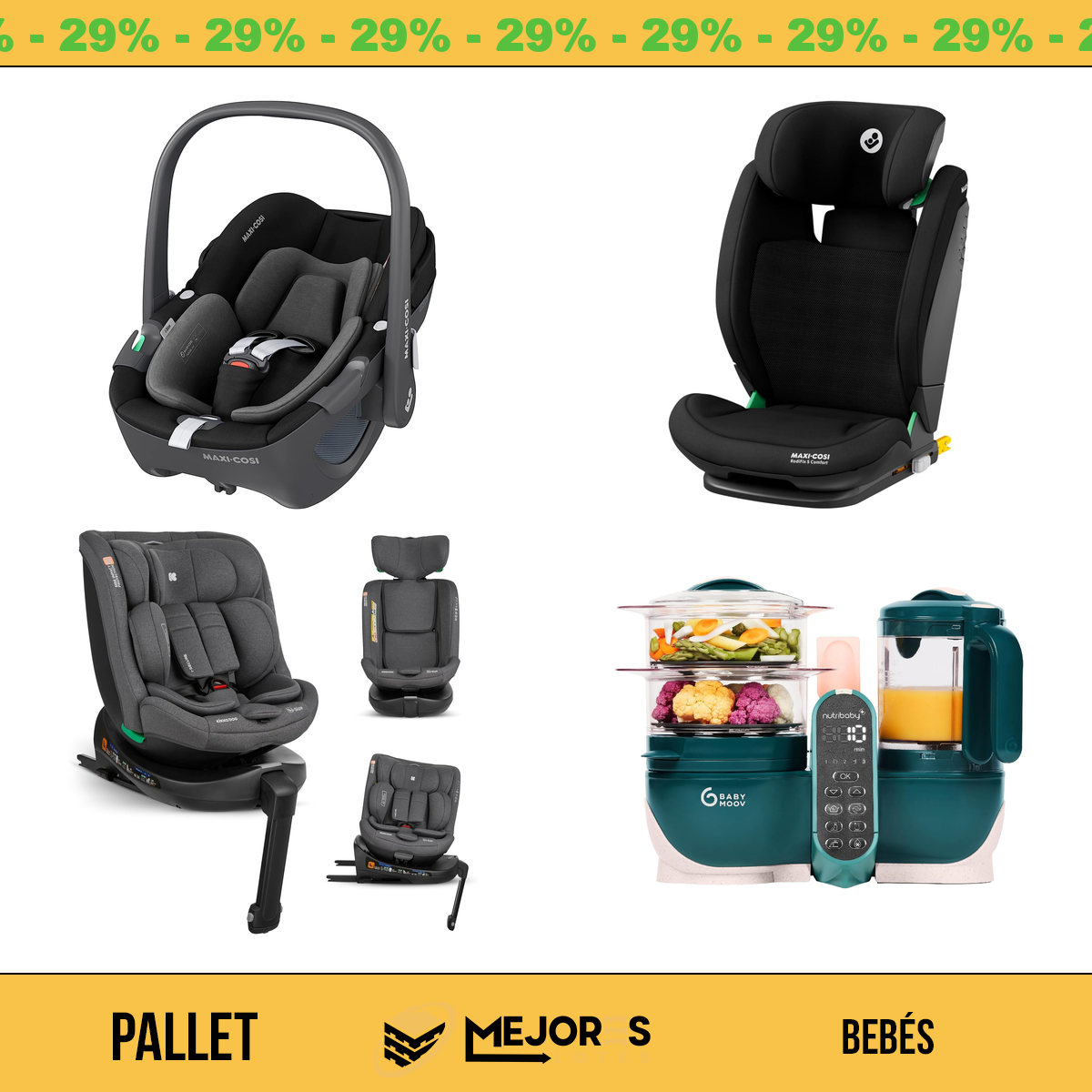 Pallet de 20 Items Sin Revisar, Bebes, Lote #10209812
