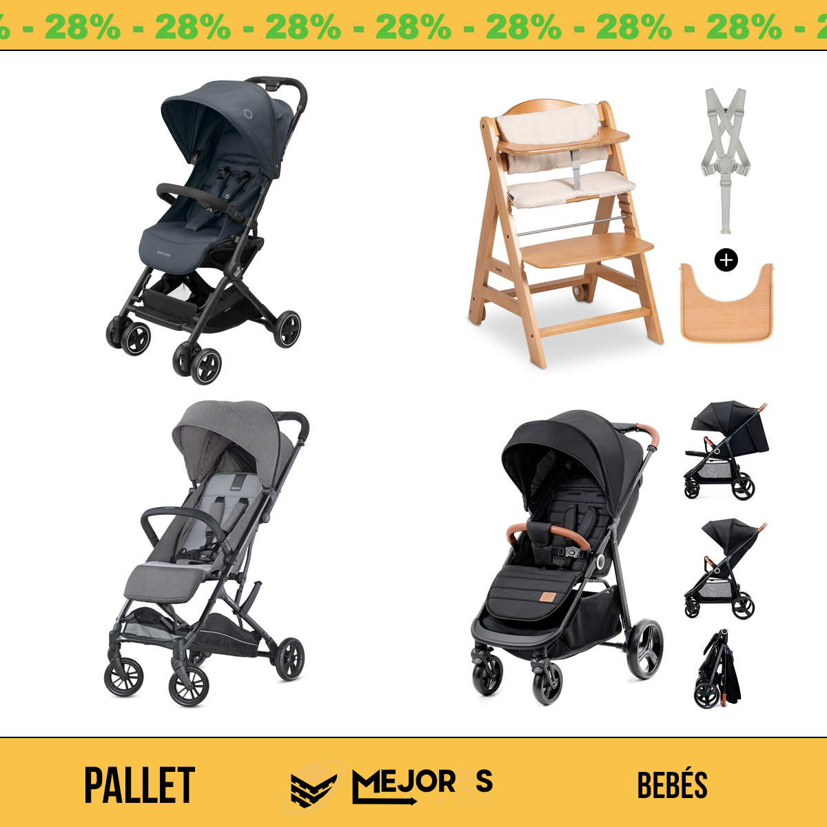 Pallet de 27 Items Sin Revisar, Bebes, Lote #10212761