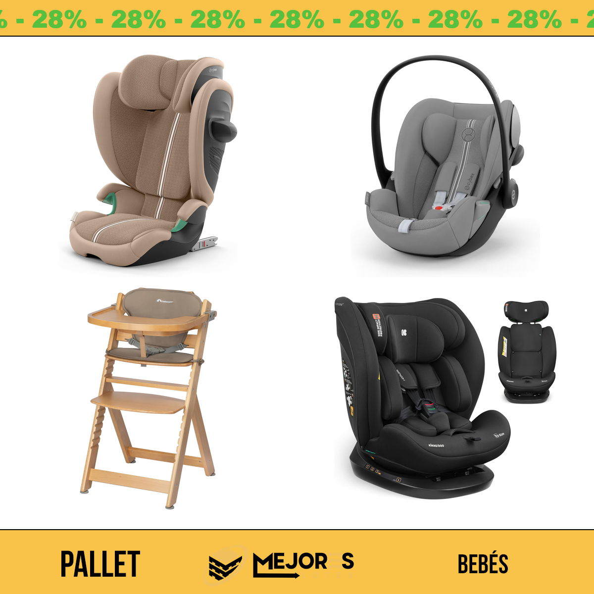 Pallet de 28 Items Sin Revisar, Bebes, Lote #10212924