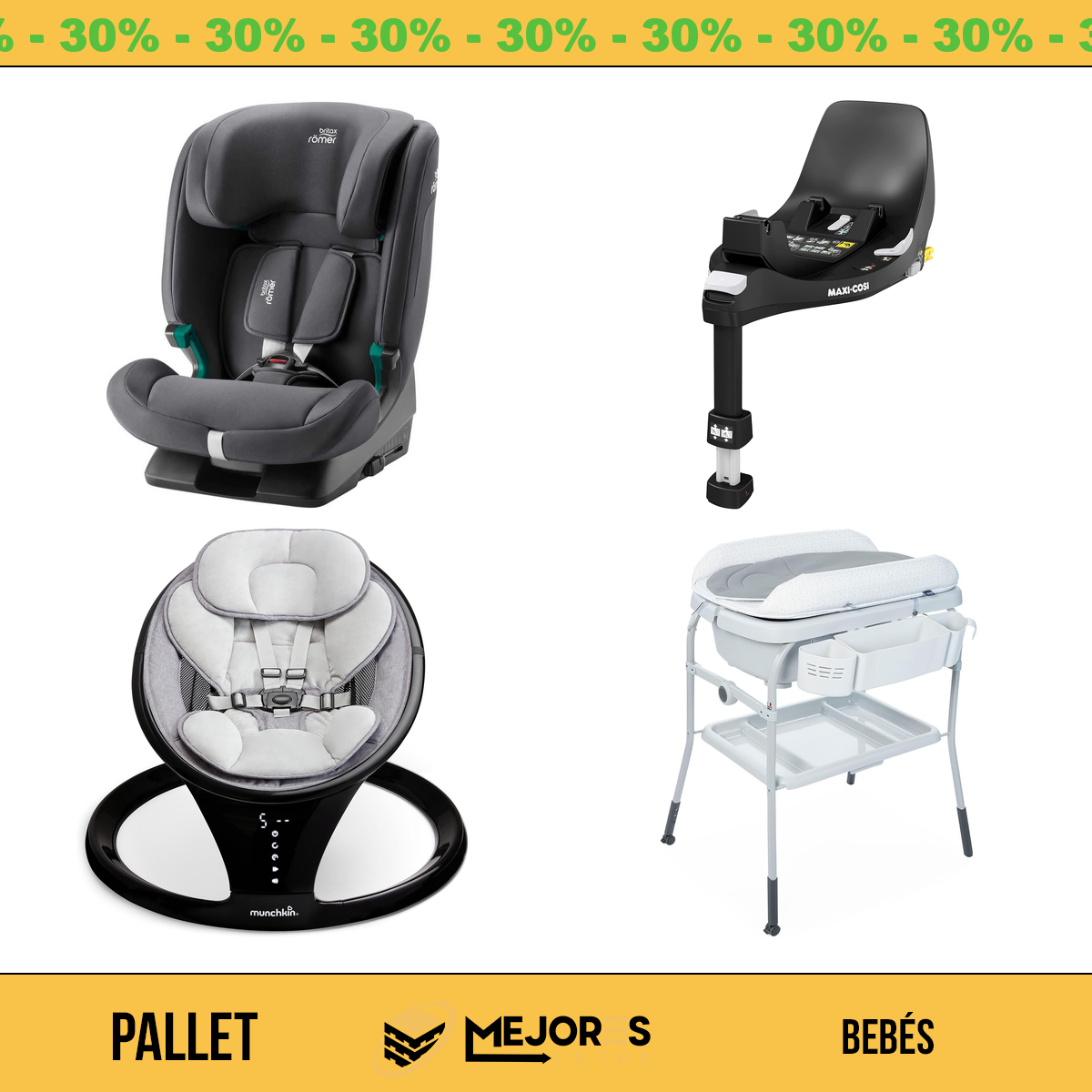 Pallet de 17 Items Sin Revisar, Bebes, Lote #10213150