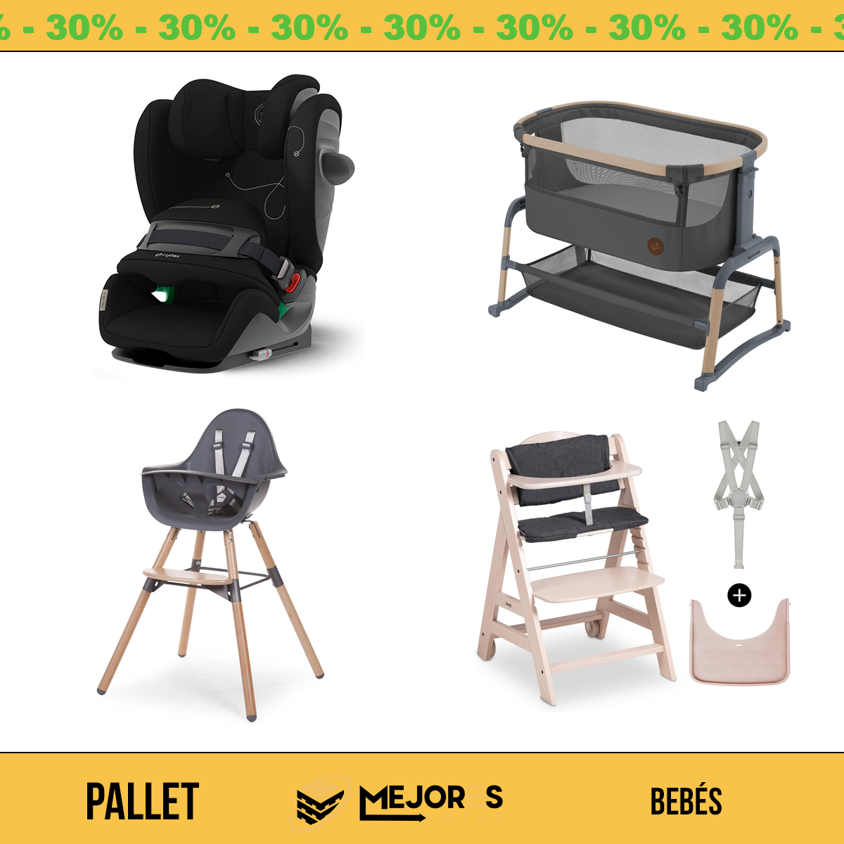 Pallet de 23 Items Sin Revisar, Bebes, Lote #10213664