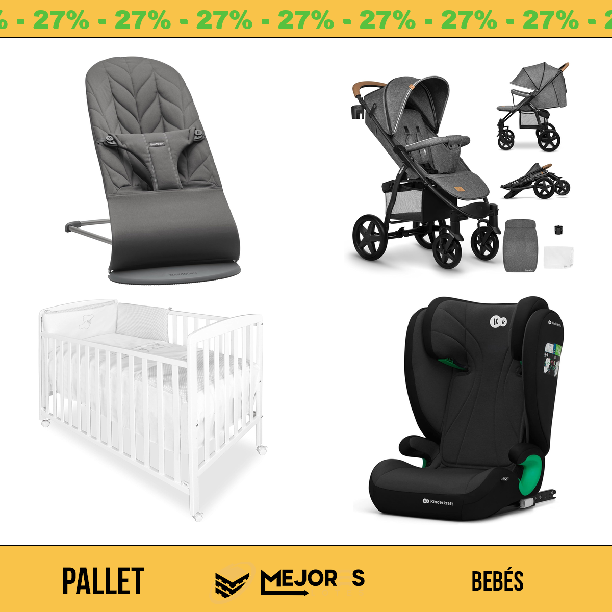 Pallet de 29 Items Sin Revisar, Bebes, Lote #10212646