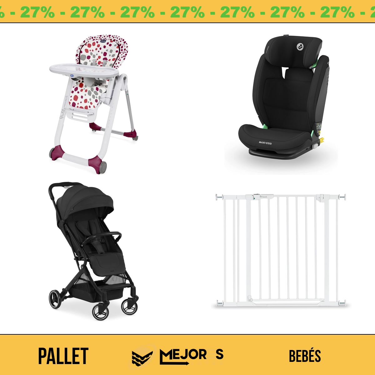 Pallet de 24 Items Sin Revisar, Bebes, Lote #10212991