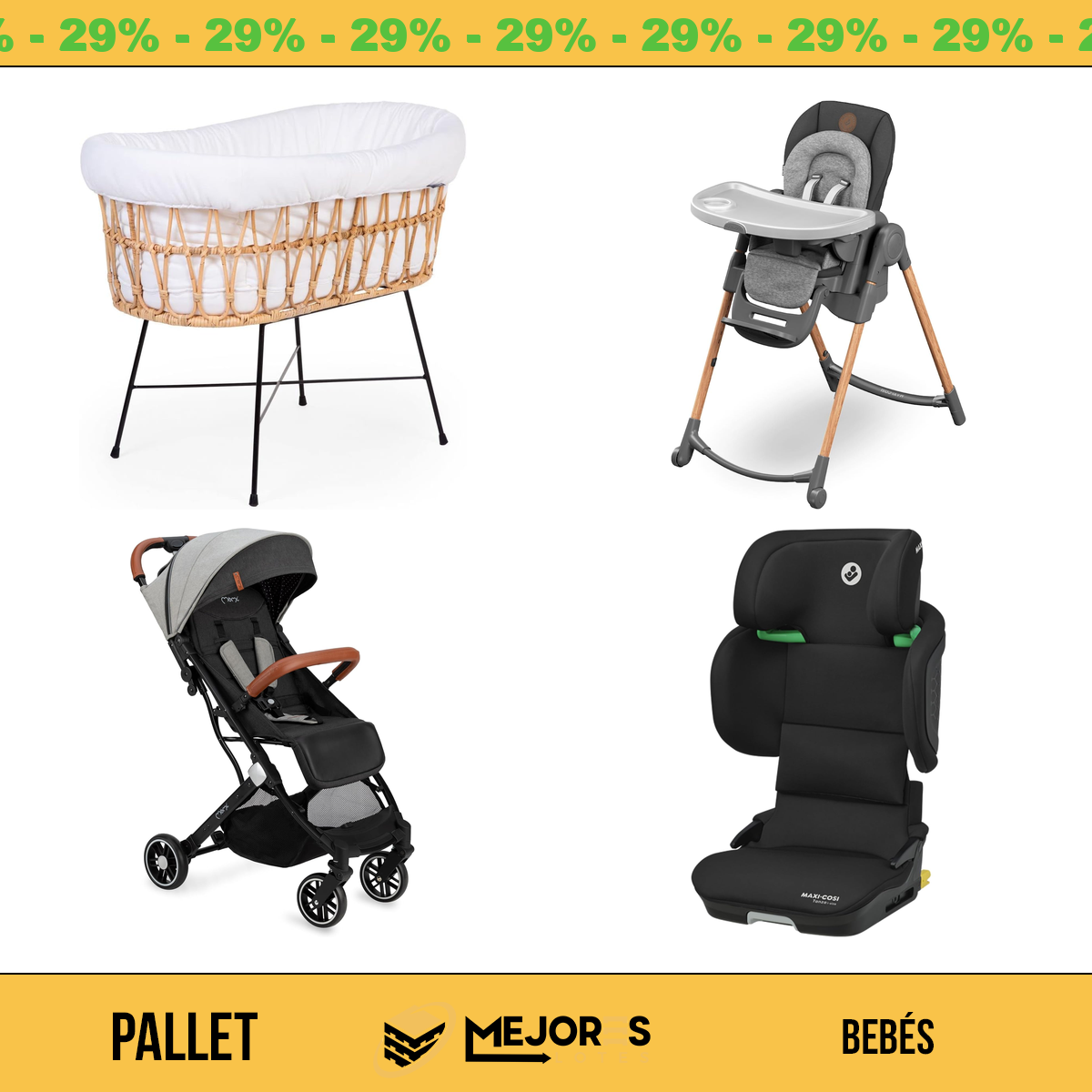Pallet de 20 Items Sin Revisar, Bebes, Lote #10213588