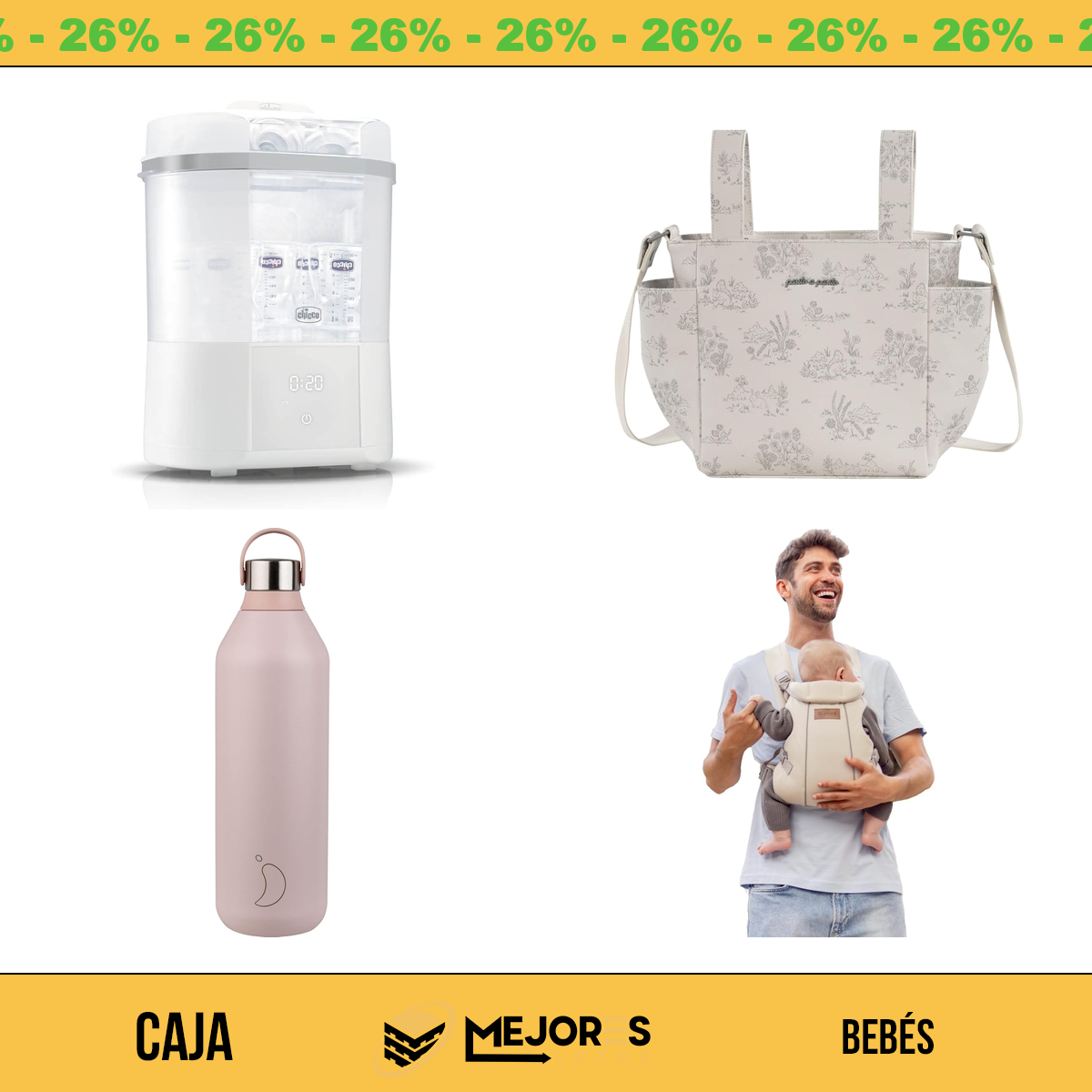 Caja de 24 Items Sin Revisar, Bebes, Lote #spImn11i3g1