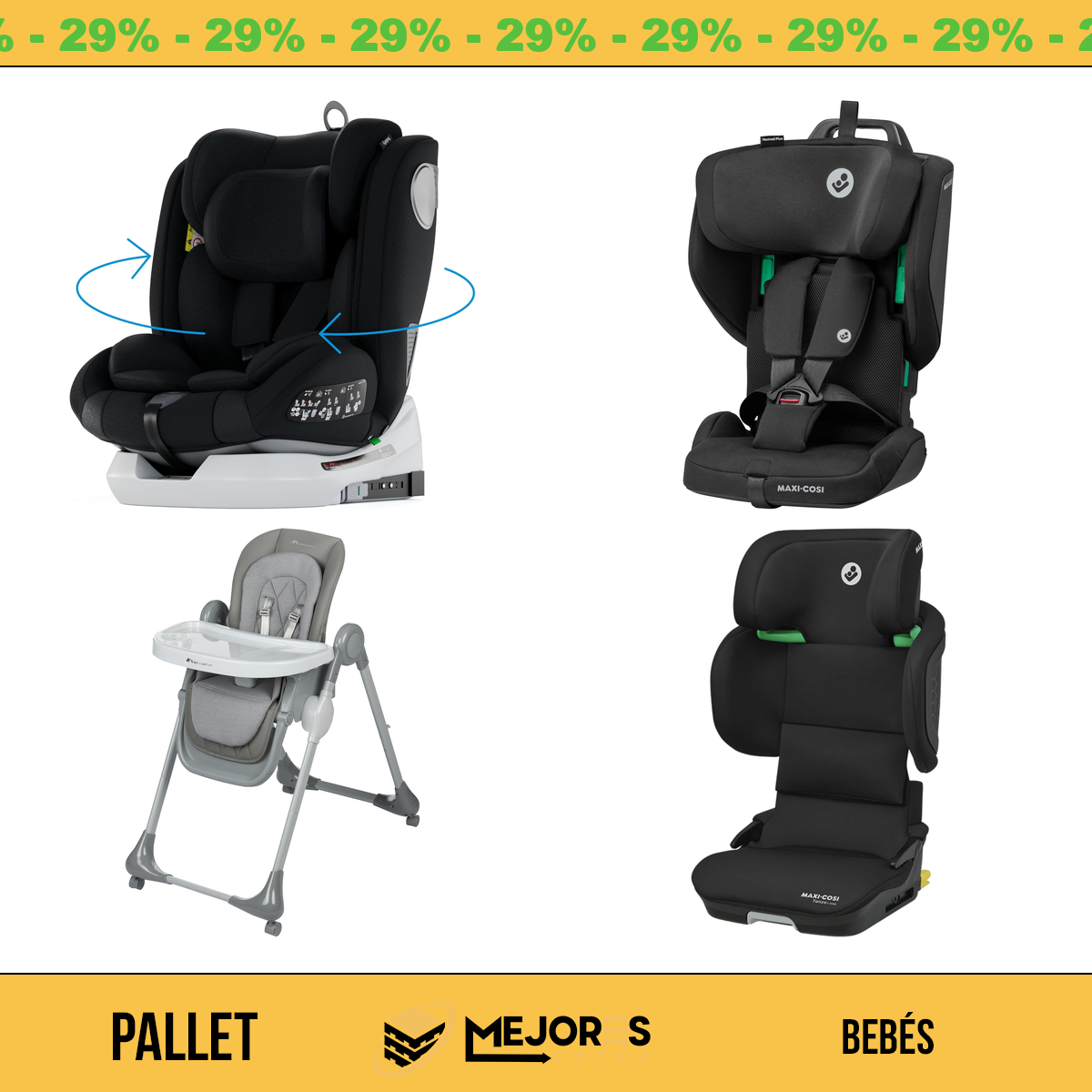 Pallet de 16 Items Sin Revisar, Bebes, Lote #10211646