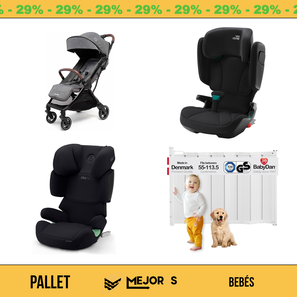 Pallet de 21 Items Sin Revisar, Bebes, Lote #10211716