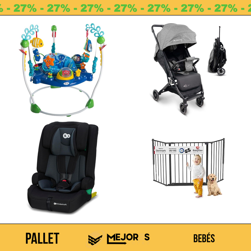 Pallet de 20 Items Sin Revisar, Bebes, Lote #10218750