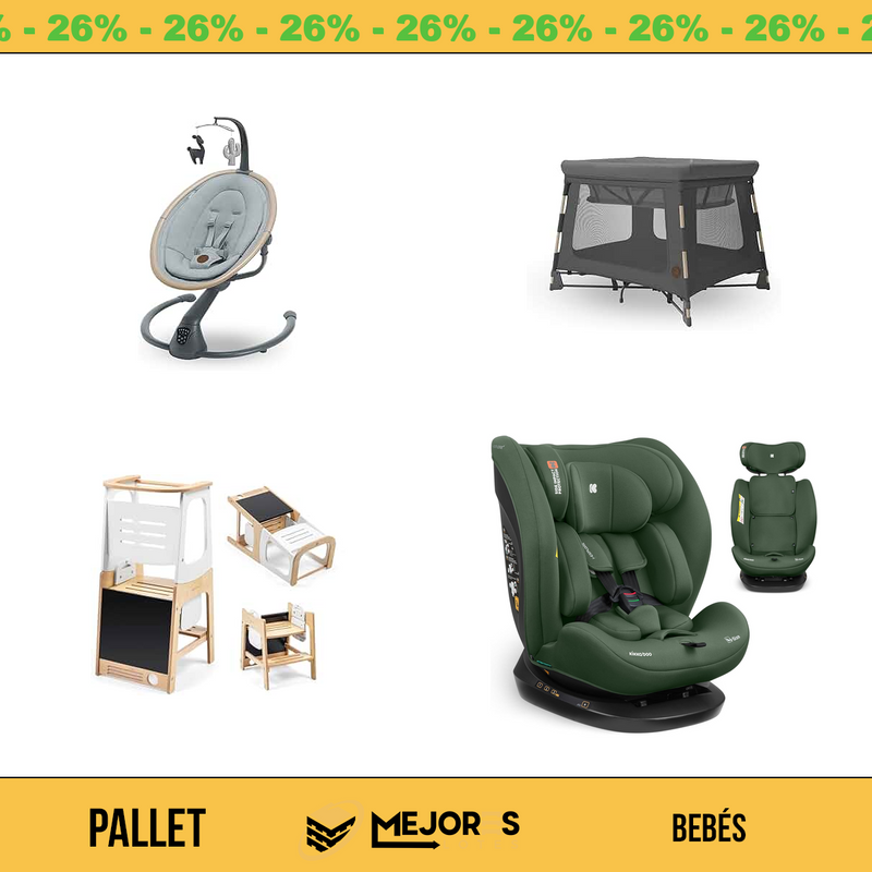 Pallet de 16 Items Sin Revisar, Bebes, Lote #10220650