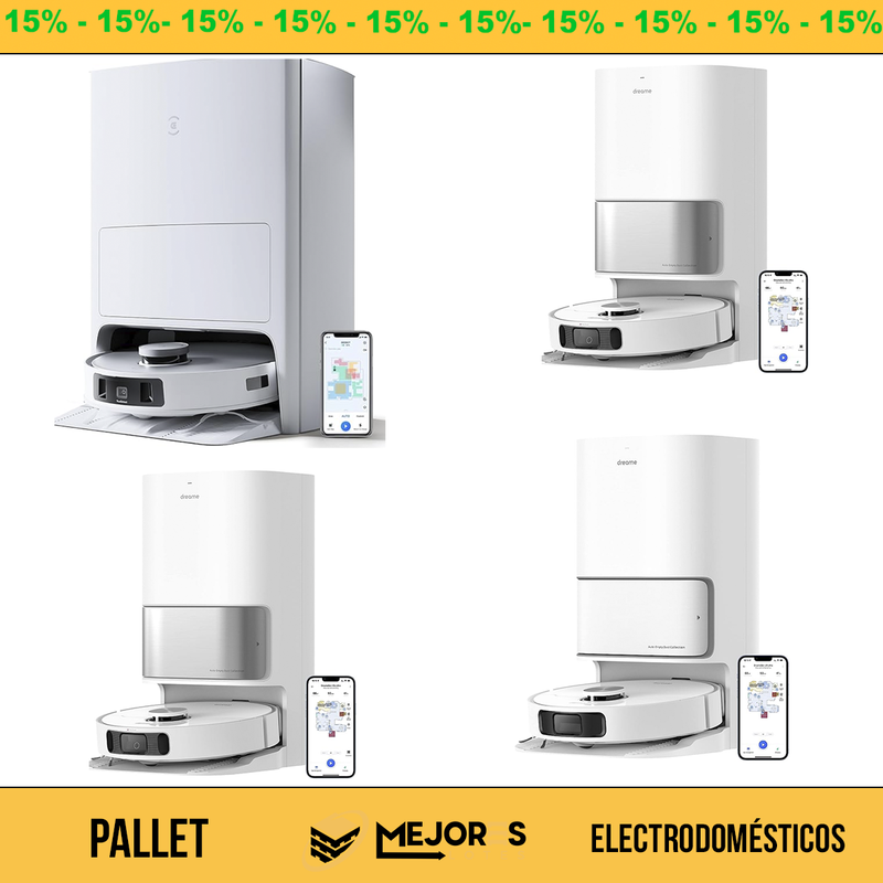 Pallet de 15 Items Sin Revisar, Electrodomesticos, Lote #DSV23006902