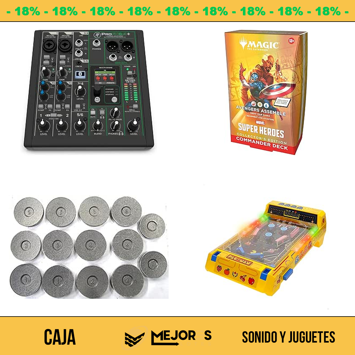 Sonido y Juguetes - Lote spW83P1134a